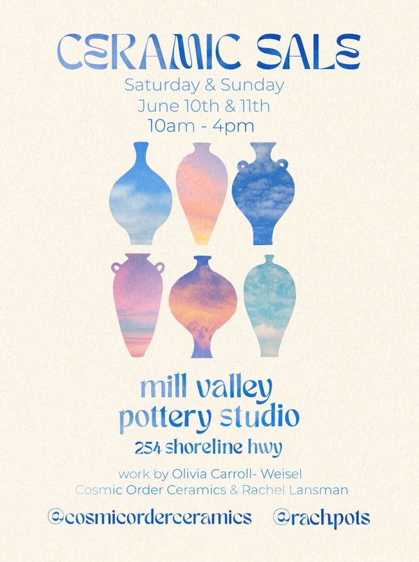 Ceramic Sale Poster